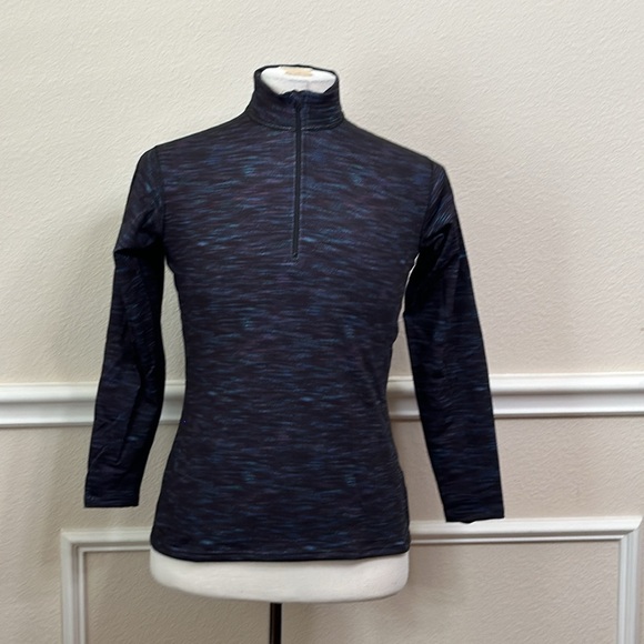 PMX 3.0 SUPER MIDWEIGHT ZIP MOCK BASELAYER - micro slub multi - Picture 4 of 9